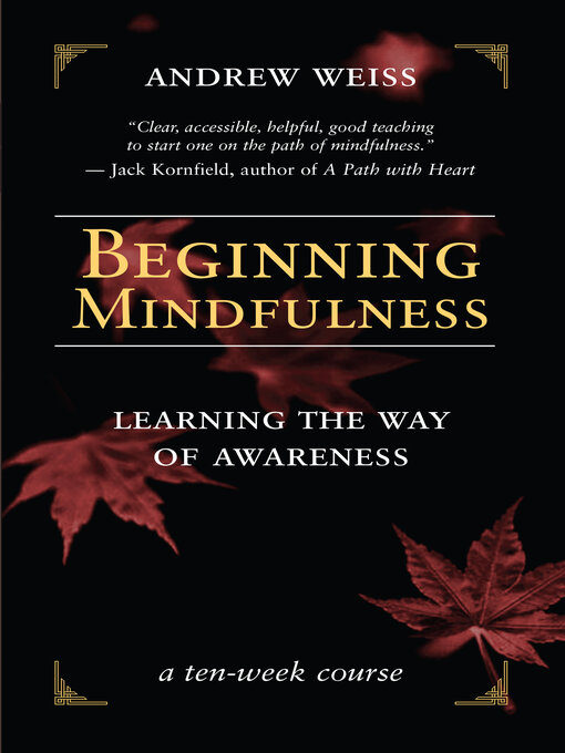 Cover image for Beginning Mindfulness